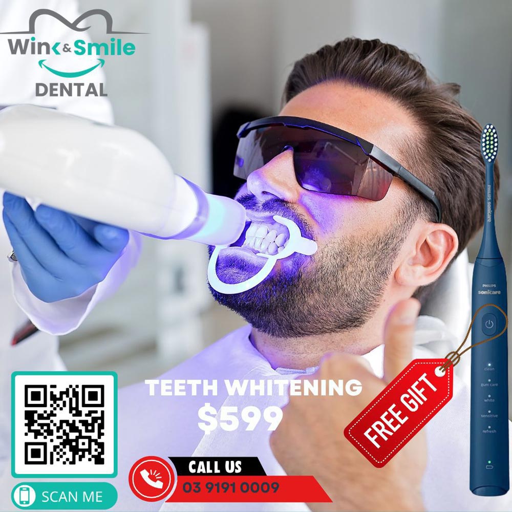 Teeth Whitening + Free Gift + Afterpay